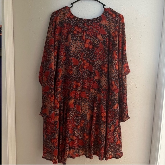 Free People Teegan Mini Dress Paisley S - Picture 6 of 6